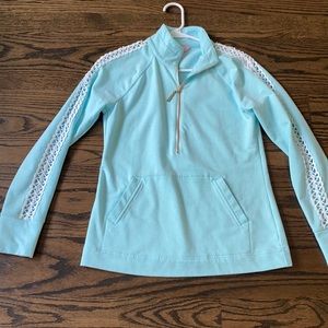 GUC Lilly Pulitzer half zip size XS